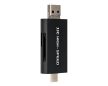 JJC CR-UTC4AC fekete USB 3.1 kártyaolvasó