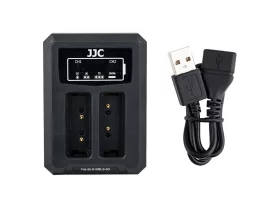   JJC DCH-BLS5UE USB Dual Battery Charger for Olympus BLS-1/5/50