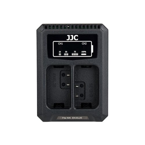 JJC DCH-ENEL25 USB dupla akkumulátor töltő Nikon EN-EL25-höz