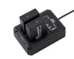 JJC DCH-LPE17 USB dupla töltő Canon LP-E17-hez