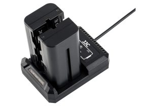JJC DCH-NPF USB Dual töltő Sony NP-F550/F750/F970-hez