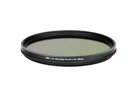   JJC 58mm CPL (Polár) szűrő S+ szériás Ultra Slim Multi-Coated