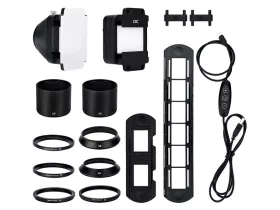 JJC digitalizáló adapter & LED szett