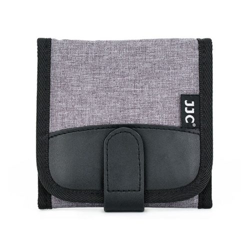 JJC FP-K3 textil szűrőtartó tok szürke ( 3 szűrőhöz)