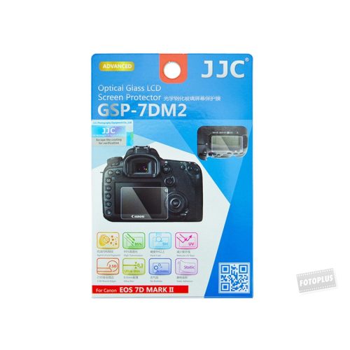 JJC GSP-7DM2 LCD kijelző védő üveg