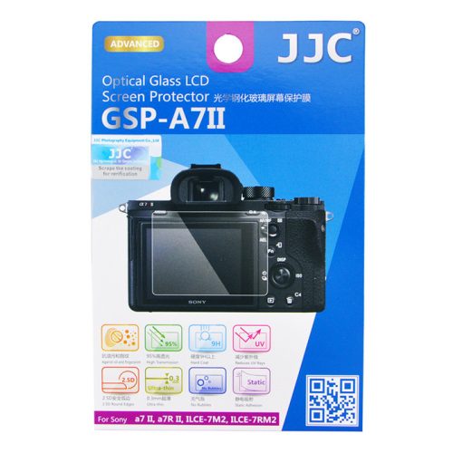 JJC GSP-A7II kijelzővédő üveg Sony Alpha 7/9