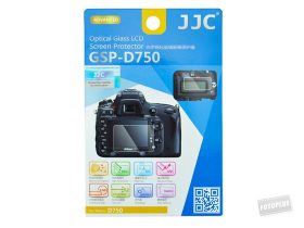 JJC GSP-D750 LCD kijelző védő üveg