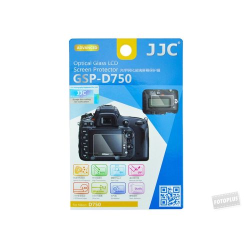 JJC GSP-D750 LCD kijelző védő üveg