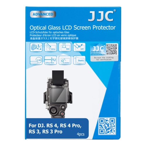JJC GSP-DJRS3PK4 LCD védő DJI RS3/RS 4-hez