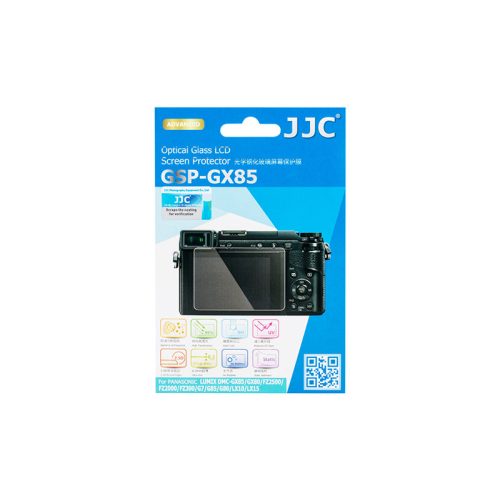 JJC GSP-GX85 kijelzővédő üveg Panasonic Lumix DMC-FZ2000, DMC-FZ300, DMC-LX15, DMC-G7, DMC-G80, DMC-GX80 modellekhez