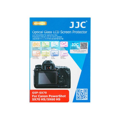JJC GSP-SX70 LCD védő üveg Canon SX60/SX70