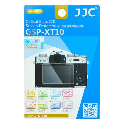 JJC GSP Fujifilm X-T10/X-T20/X-T30/X-E3/X-T100-hoz LCD Kijelző védő üveg