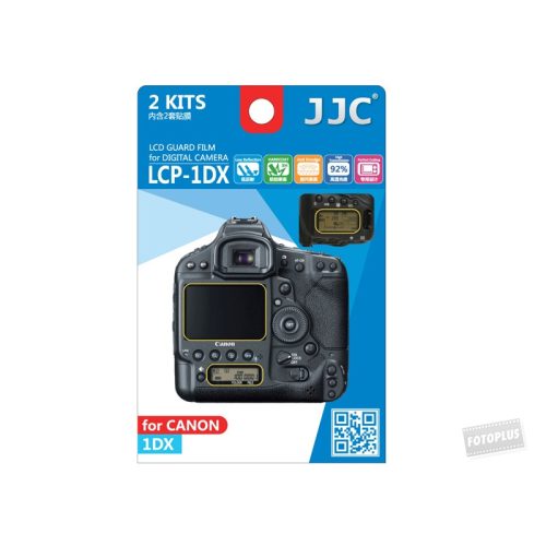 JJC LCP-1DX LCD kijelző védő fólia