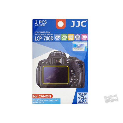 JJC LCP-700D LCD kijelző védő fólia