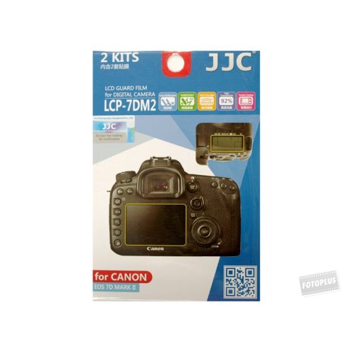 JJC LCP-7DM2 LCD kijelző védő fólia