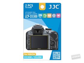 JJC LCP-D3300 LCD kijelző védő fólia