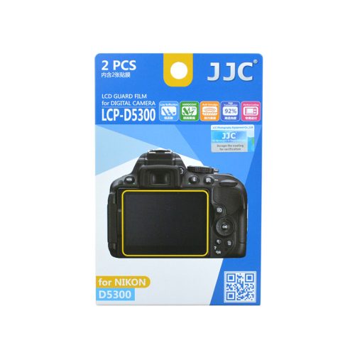 JJC LCP-D5300 Kijelző Védő Fólia Nikon D5300, 5500, 5600