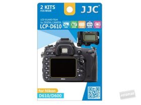 JJC LCP-D610 LCD kijelző védő fólia