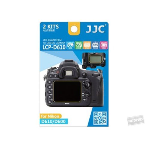 JJC LCP-D610 LCD kijelző védő fólia