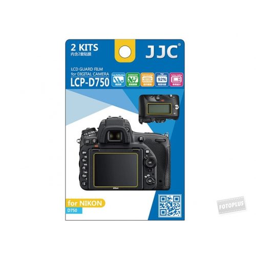 JJC LCP-D750 LCD kijelző védő fólia
