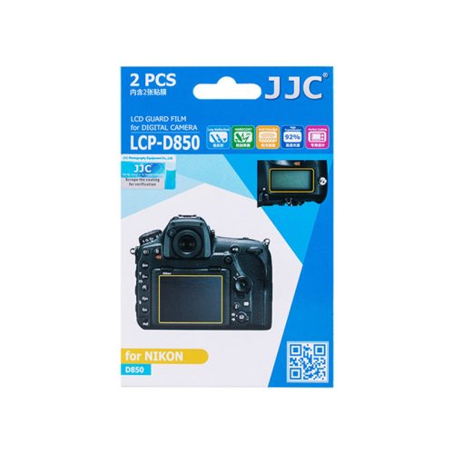 JJC LCP-D850 kijelző védő fólia Nikon D850-hez