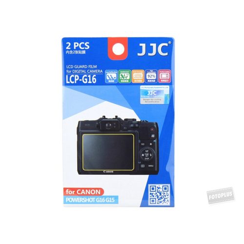 JJC LCP-G16 LCD kijelző védő fólia