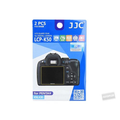 JJC LCP-K50 LCD kijelző védő fólia