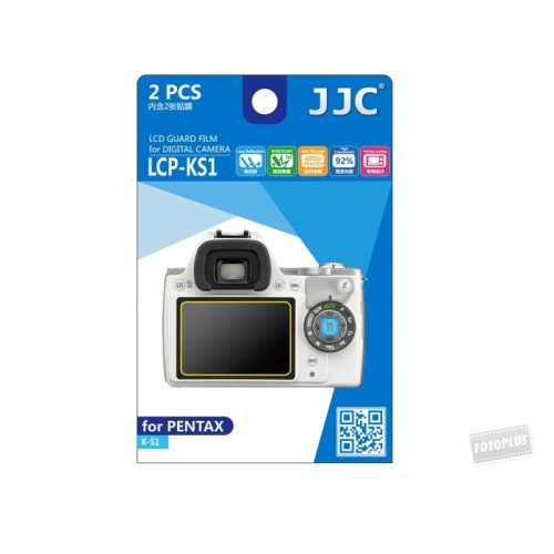 JJC LCP-KS1 LCD kijelző védő fólia