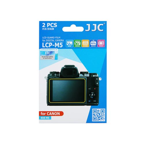 JJC LCP-M5 LCD védő fólia Canon EOS M5