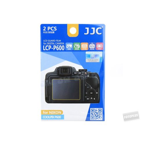 JJC LCP-P600 LCD kijelző védő fólia