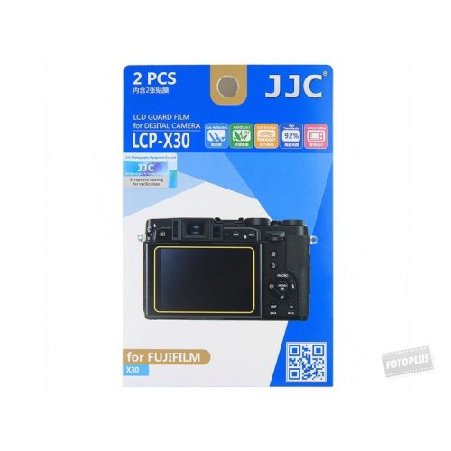JJC LCP-X30 LCD kijelző védő fólia