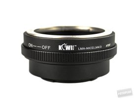   JJC Olympus/OM System/Panasonic Micro 4/3 bajonett átalakító Nikon F rendszerre