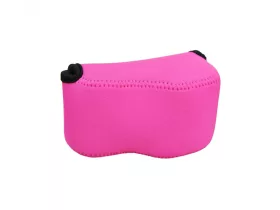JJC OC-S1MA neoprene MILC fényképezőgép tok magenta