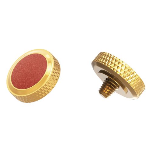JJC SRB-DGD Deluxe Soft Shutter Release Button (Brown)