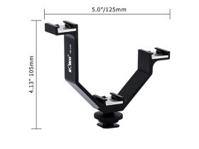 JJC VB-125 Vakupapucs Elosztó Adapter