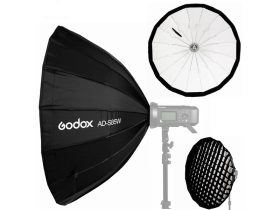   Godox AD-85W Multifunkciós softbox AD400/AD300 Pto vakukhoz (85cm)