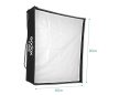 Godox Softbox méhsejtráccsal FL150S Flexibilis led panelhez (60x60cm)