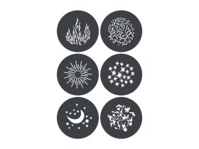 Godox GP-GS1 Gobo Kit For Knowled MG1200Bi Light