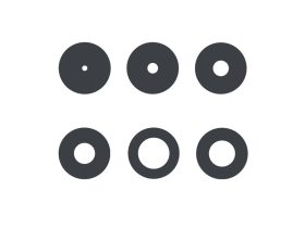 Godox GP-GS5 Gobo Kit For Knowled MG1200Bi light