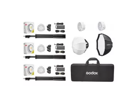 Godox ML100Bi Kit3 hordozható LED lámpa kit