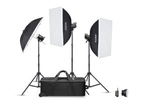   Godox MS200V-D Studio Flash Monolight Kit (3 x Flash) (Bowens)