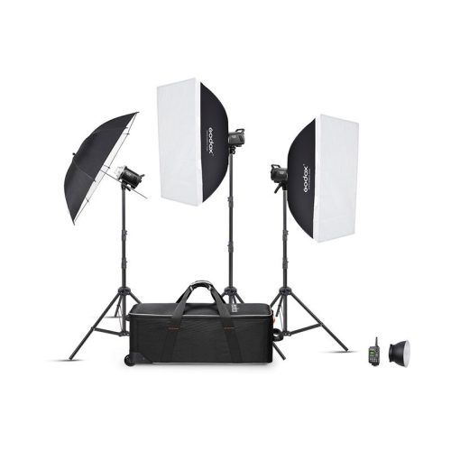 Godox MS200V-D Stúdióvaku szett (3db vaku) (Bowens)