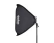 Godox 80x80cm S2-type Bowens bracket softbox with grid