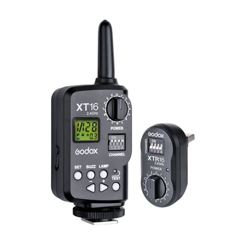 Godox XT-16 Wireless Power-Control Flash Trigger 2.4G (Transmitter and Receiver)