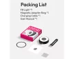 Ulanzi LM21 Magnetic Fill Light mágneses LED derítőfény