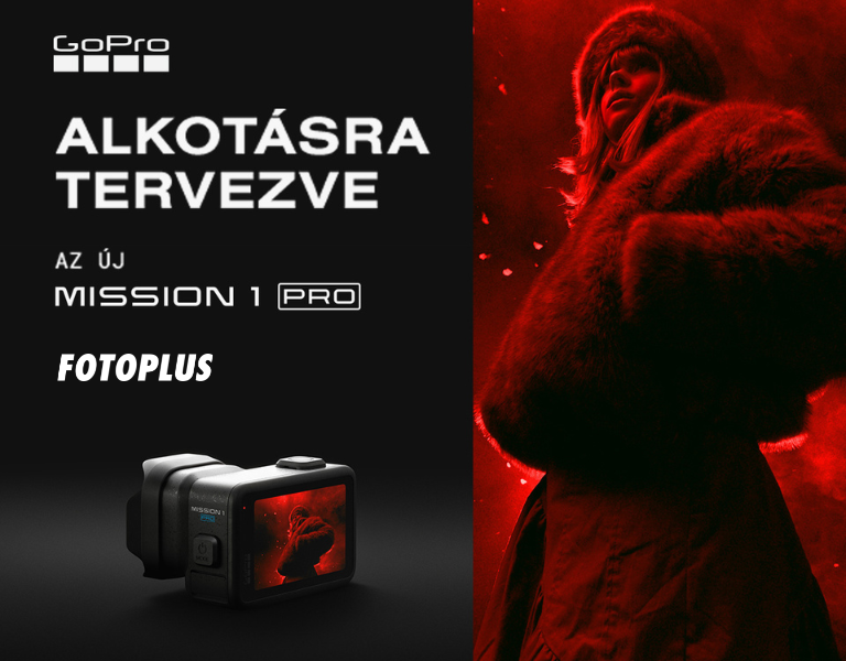 GoPro MISSION 1 PRO kompakt cinema akciókamera bemutató | Fotoplus