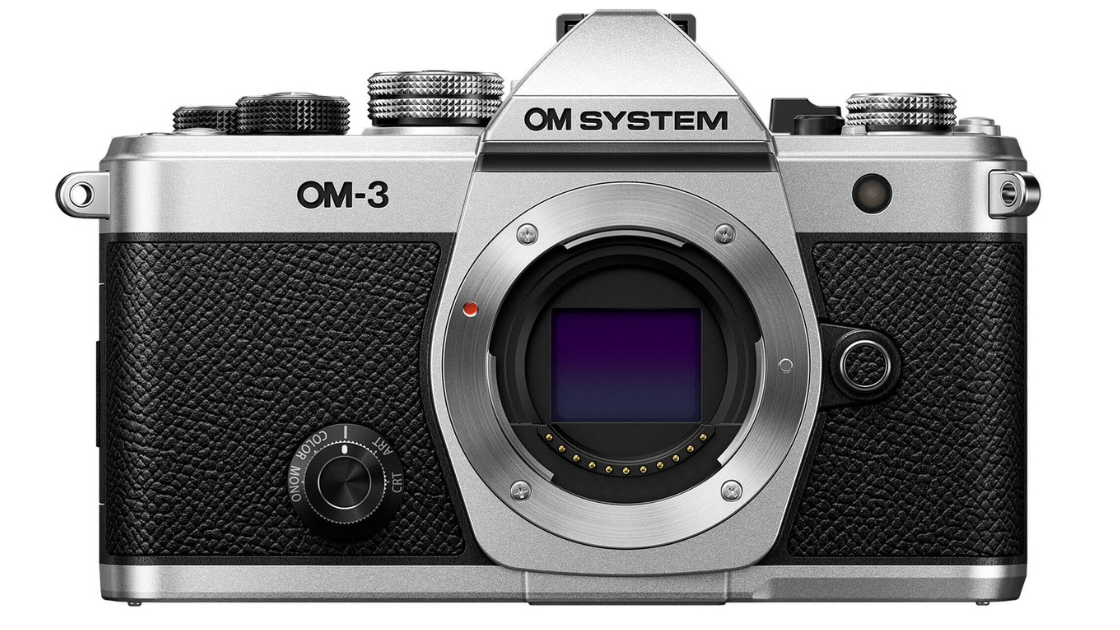OM System OM-3 Mikro 4/3 MILC fényképezőgép, kamera