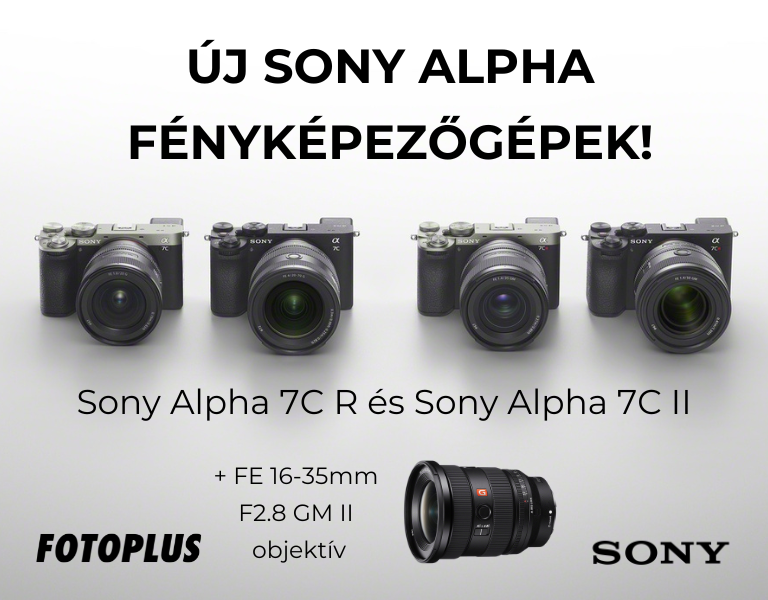 Új Sony Alpha fényképezőgépek - Nézd meg itt!