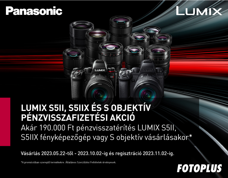 Panasonic Lumix Pénzvisszatérítés 2023. október 2-ig!