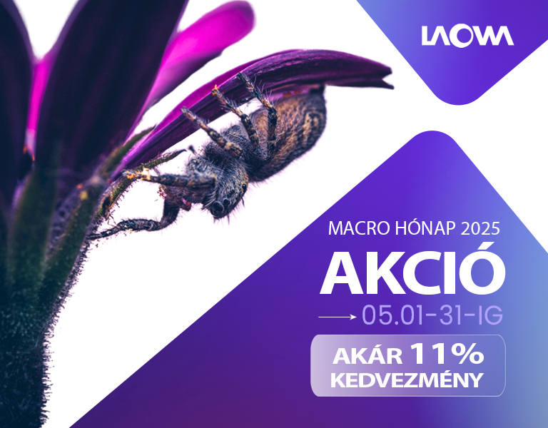 Laowa makró objektív akció májusban | Itt a Fotoplus-nál!